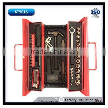 144pcs Different Kinds of Tools Hardware Tool Portable Metal Tool Case
