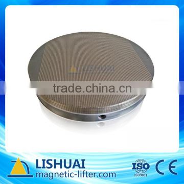 Round Electronically Controlled Permanent Magnetic Chuck