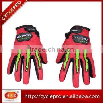 Cheaper Model Monster Lycra Full Finger Bicycle Gloves photo-5