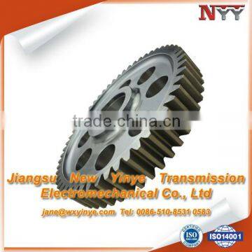 small pinion hardened gear for beverage packaging equipment