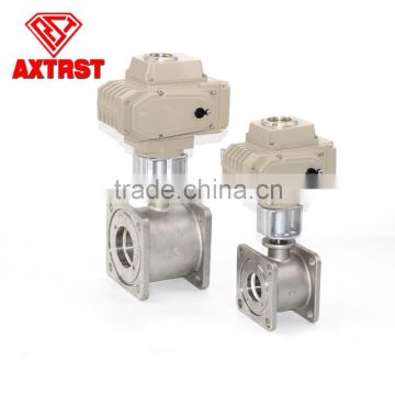 SS Stainless Steel electric actuator Flange ball valve