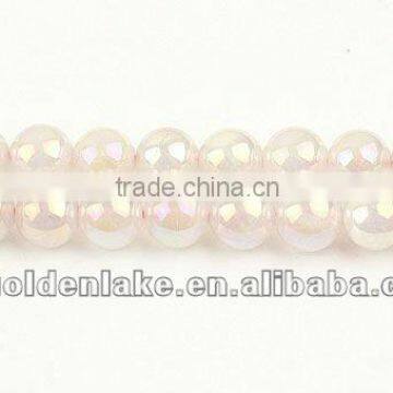 Coated Crystal Gemstone Beads