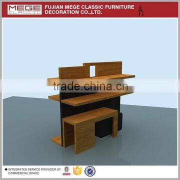 Shoes Store Modern Wood Shoes Cabinet