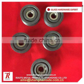 Glass Bathroom Sliding Door Hanging Pulley