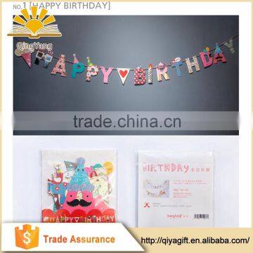 Letters Paper Party Banner Birthday Supplies Party Decorations