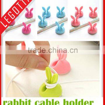 New design hot sale eco-friendly silicone useful cable winder in stocked