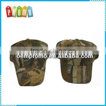 100% twill cotton woven patch cheap mossy branch camo cap