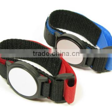 High quality RFID bracelet nylon wirstband