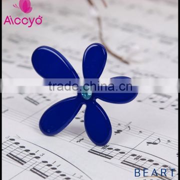 Handmade Acetate Hair Jewelry and Accessories Crystal Flower Hair Bobby Pins