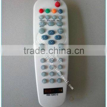 New Abs Case LCD LED Universal Remote Control Unit for Fphilips RM-120C RM-120 With Single Blister Box Package photo-3