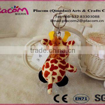 New Design Lovely Fashion High Quality Factory Price Promotional Gifts and Holiday Gifts Wholesale Plush Keychains Reindeer photo-2