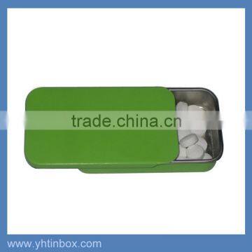 71*42*14.5 mini mint tin box with sliding lid