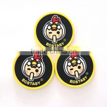 2016 New Products Pvc Rubber Promotional Coaster photo-3