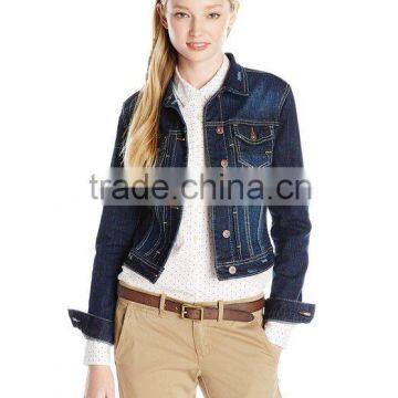 Facny Women Juniors' Denim Jacket