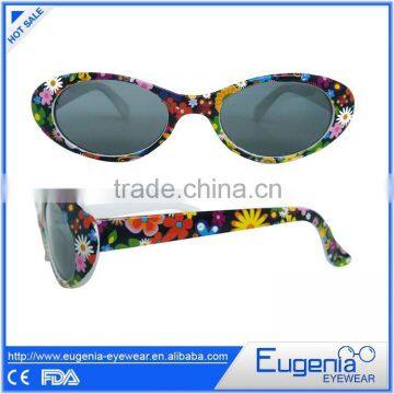 flower series fashion pattern kids funny sunglasses