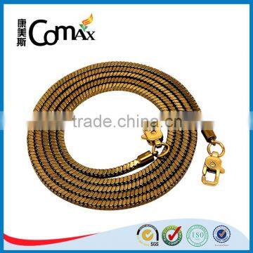 Fashion Brass Metal Handbag Long Chain photo-2