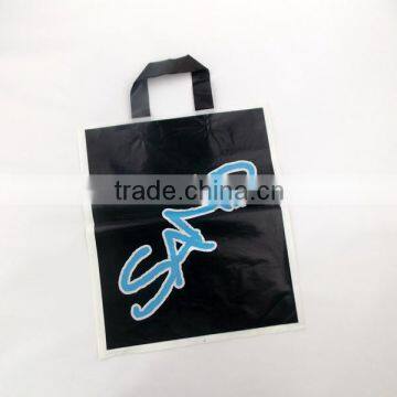 Fashinal desion LDPE HDPE handle bag shopping bag