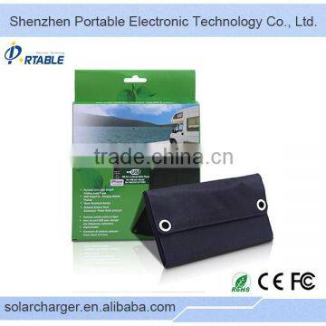 Waterproof 5W Folding Solar Panel Charger for Hiking photo-2