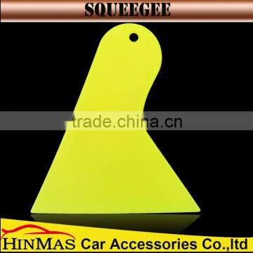 small yellow wrapping tool squeegee for car wrapping