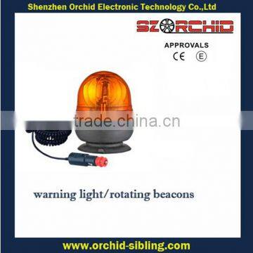 Shenzhen Orchid E4 approval 24V orange magnetic halogen H1 emergency warning beacon light