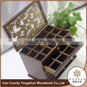 Made in China Art Minds Display Wood Jewelry Box