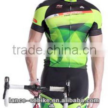 2014 new design customize 3D sublimation summer short sleeve cycling jersey