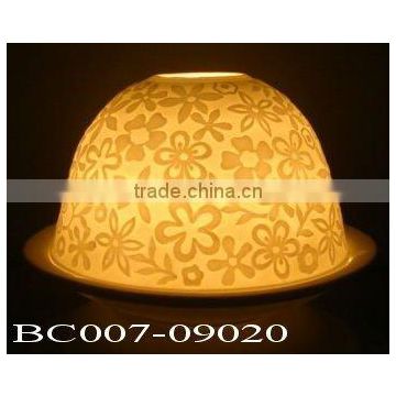 Flower shaped candle holder - Dome shape-BC007-09020