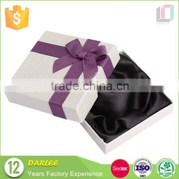 Custom high end elegant rectangle customized jewellry packaging wholesale