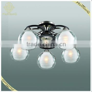 New Design Glass Lampshade Ceiling Lamp Flower Chandelier Indoor