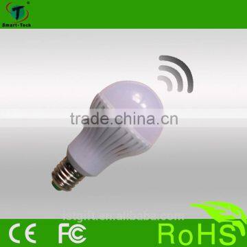 2016 new energy saving 5w 7w 9w led motion sensor light bulb