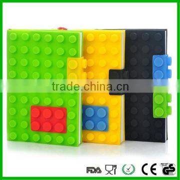 Alibaba cheap silicone notebook with closure