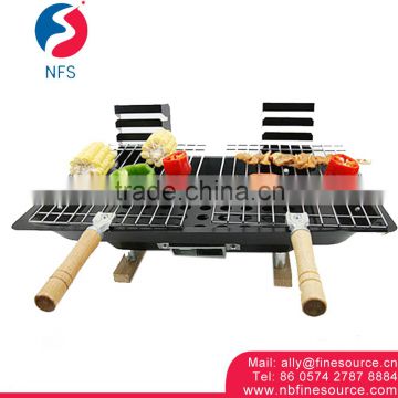 Camping Charcoal Barbeque Table Portable Outdoor BBQ Barbecue Grill