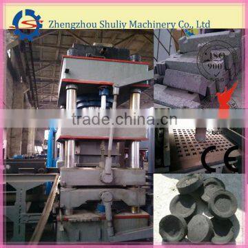 Hydraulic high capacity shisha charcoal making machine