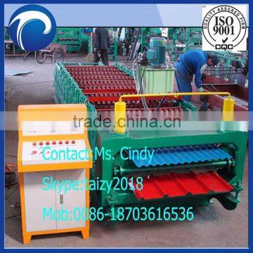 Factory supply corrugated roof sheet making machine