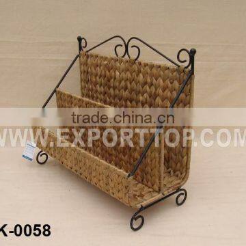 Beautiful water hyacinth basket from Vietnam (skype : july.etop)