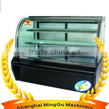 Minggu cambered cake displayer(stainless steel/ISO9001/Manufaturer)