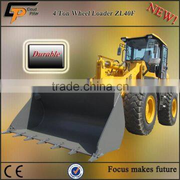 durable articulated 4 ton front end loader wheel loaders with a bucket