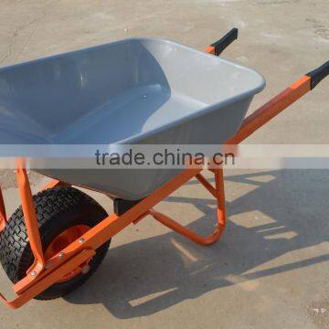 Heavy duty power two wheel wheelbarrow with 6.50-8 wheel