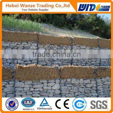 Good quality cheap galvanized hexagonal gabion basket suppliers Verified by TUV Rheinland