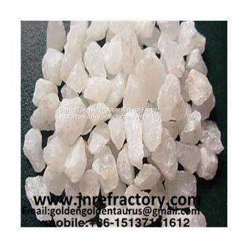 Quartz sand for copper smelting