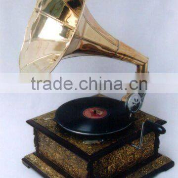 Exporter of Antique Gramophone Brass Fitted