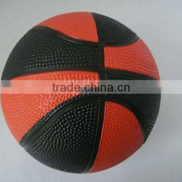 2016 mixed color rubber basketball for promotional size 3