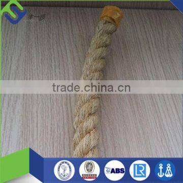 3 strand 14mm sisal rope , natural sisal twist rope , bulk sisal rope