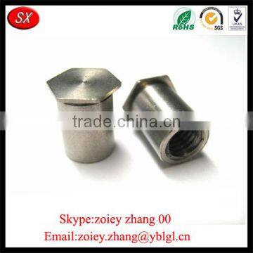 China Supplier Custom Precision Metal Auto Broaching Panel Fasteners