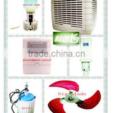 air- humidified cooling pad fan manufacturer for horticulture