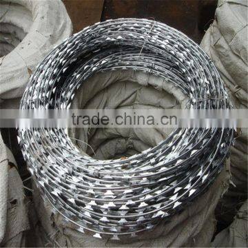 Cheap barbed wire /galvanized barbed wire roll /razor barbed wire( SGS,BV,ISO,PVOC,CE)