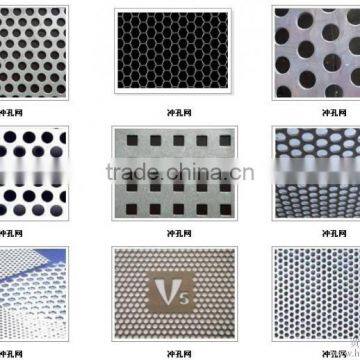 perforated metal ceiling tiles/ round hole perforated metal wire meshes/ perforated metal roofting sheet /