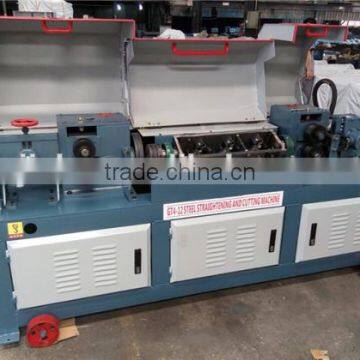 Automatic steel wire straightening and cutting machine manufacturer