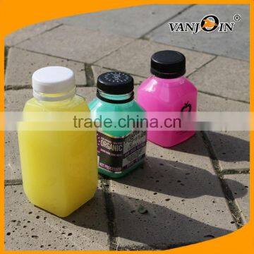 Cold Pressed Juice Recyclable Square Bottles With Safety Cap photo-2