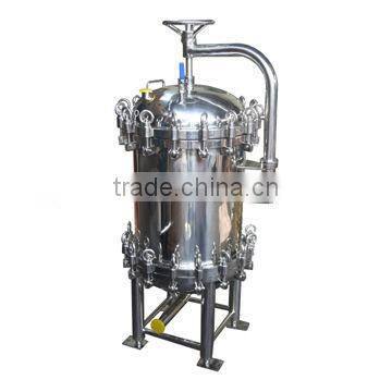 New Design CE Certifications SUS304 SUS316L Tubular Stainless Steel Filter Housing photo-2